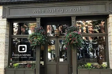 a store front at day