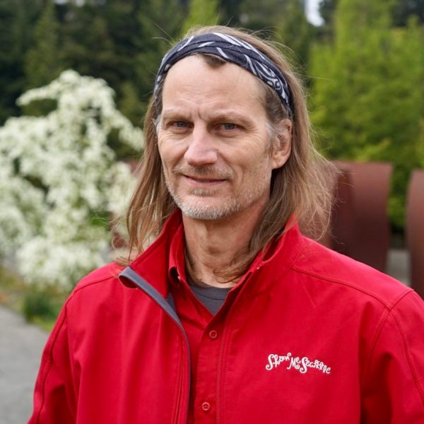 a person posing for the camera