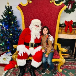 Photo with Santa!